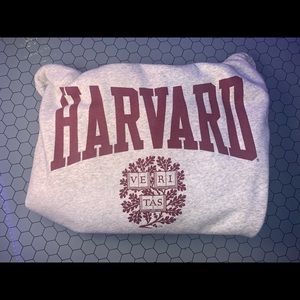 harvard sweatshirt !!